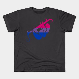 Bisexual Flag Sloth Kids T-Shirt